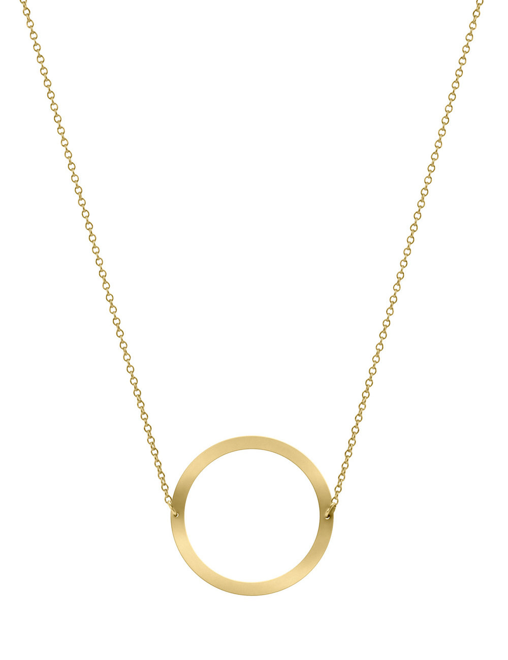 Necklace Circle 14K Gold - Sophie Simone Designs