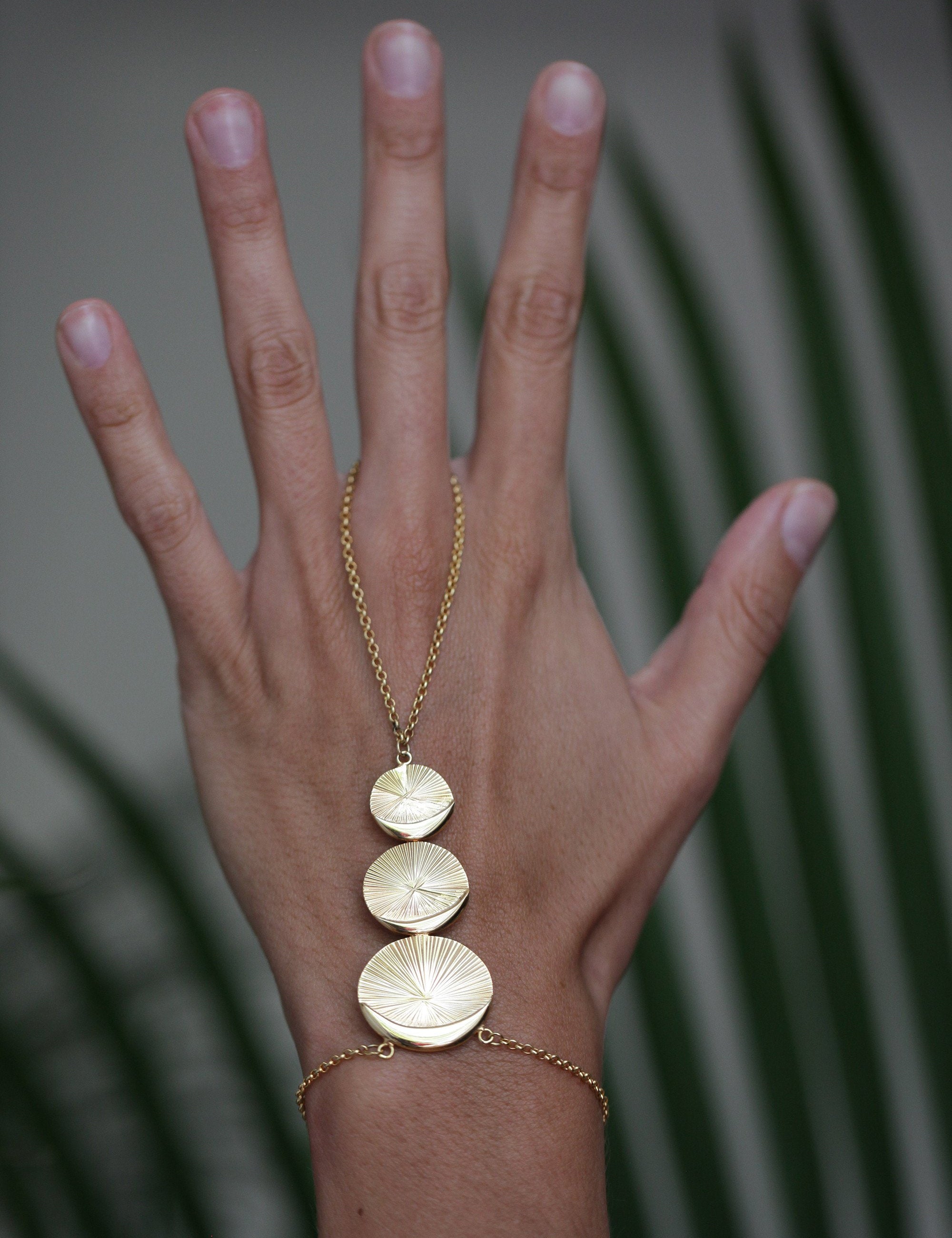 Hand Bracelet Zenith - Sophie Simone Designs