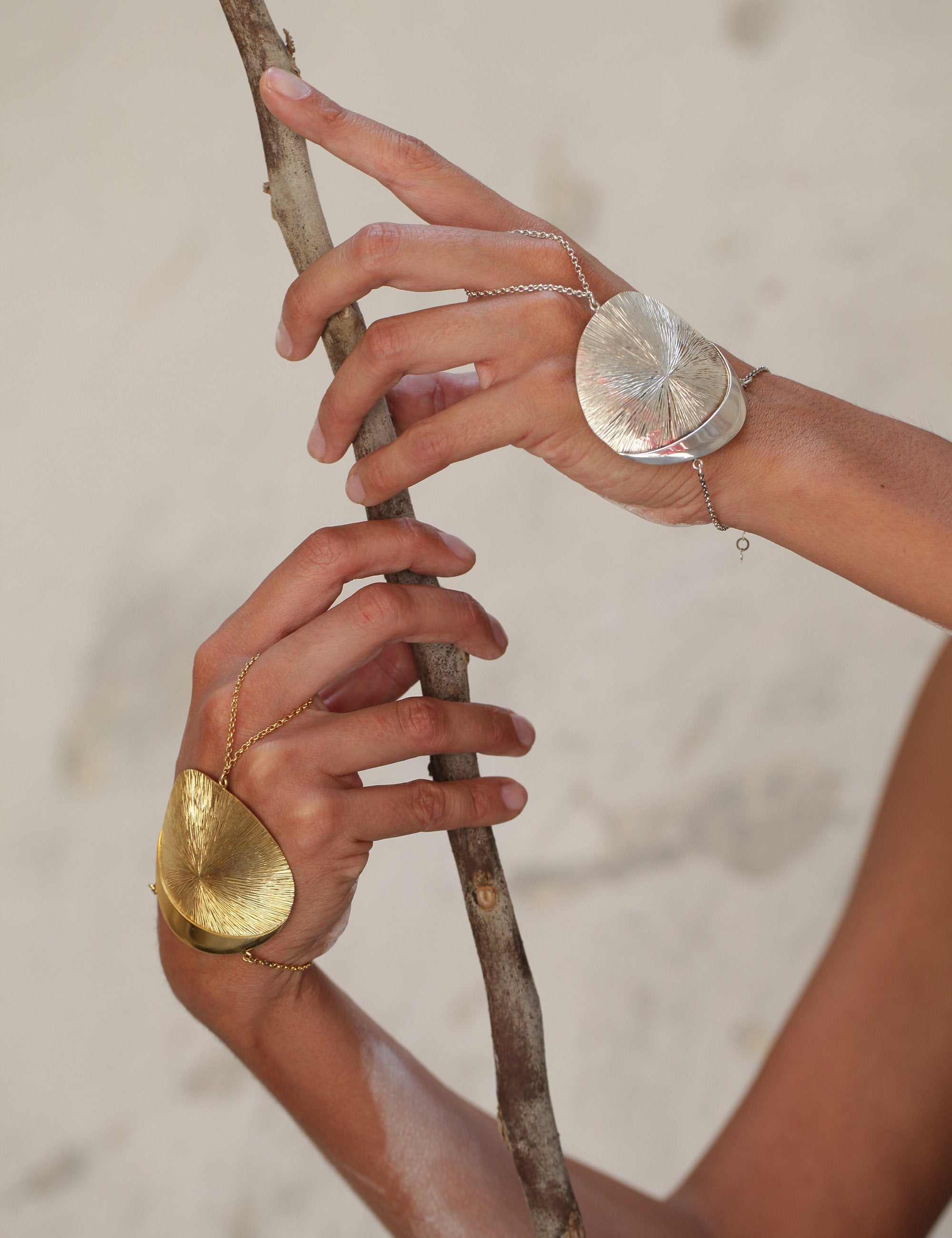 Hand Bracelet Moon - Sophie Simone Designs