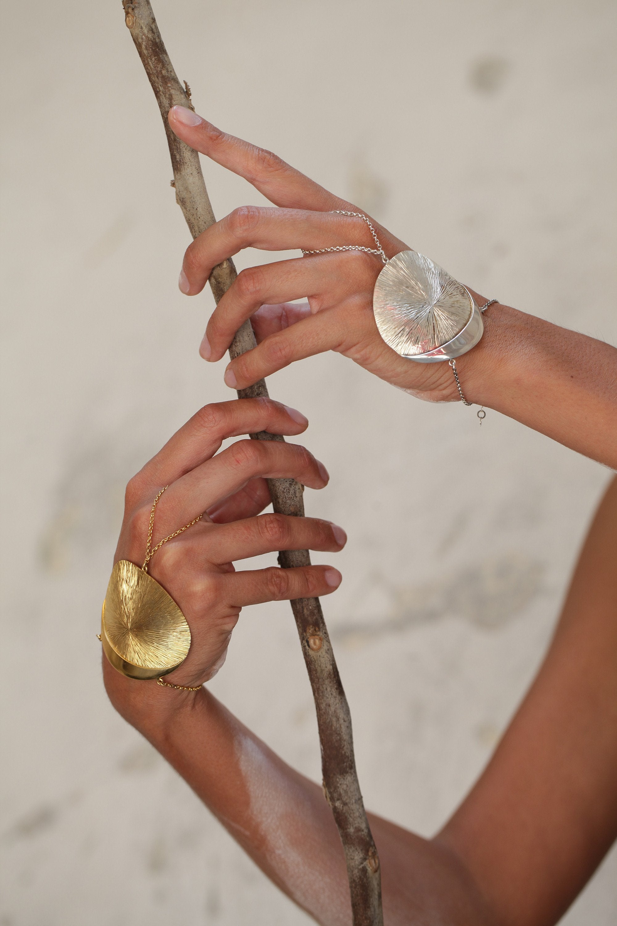Hand Bracelet Moon - Sophie Simone Designs