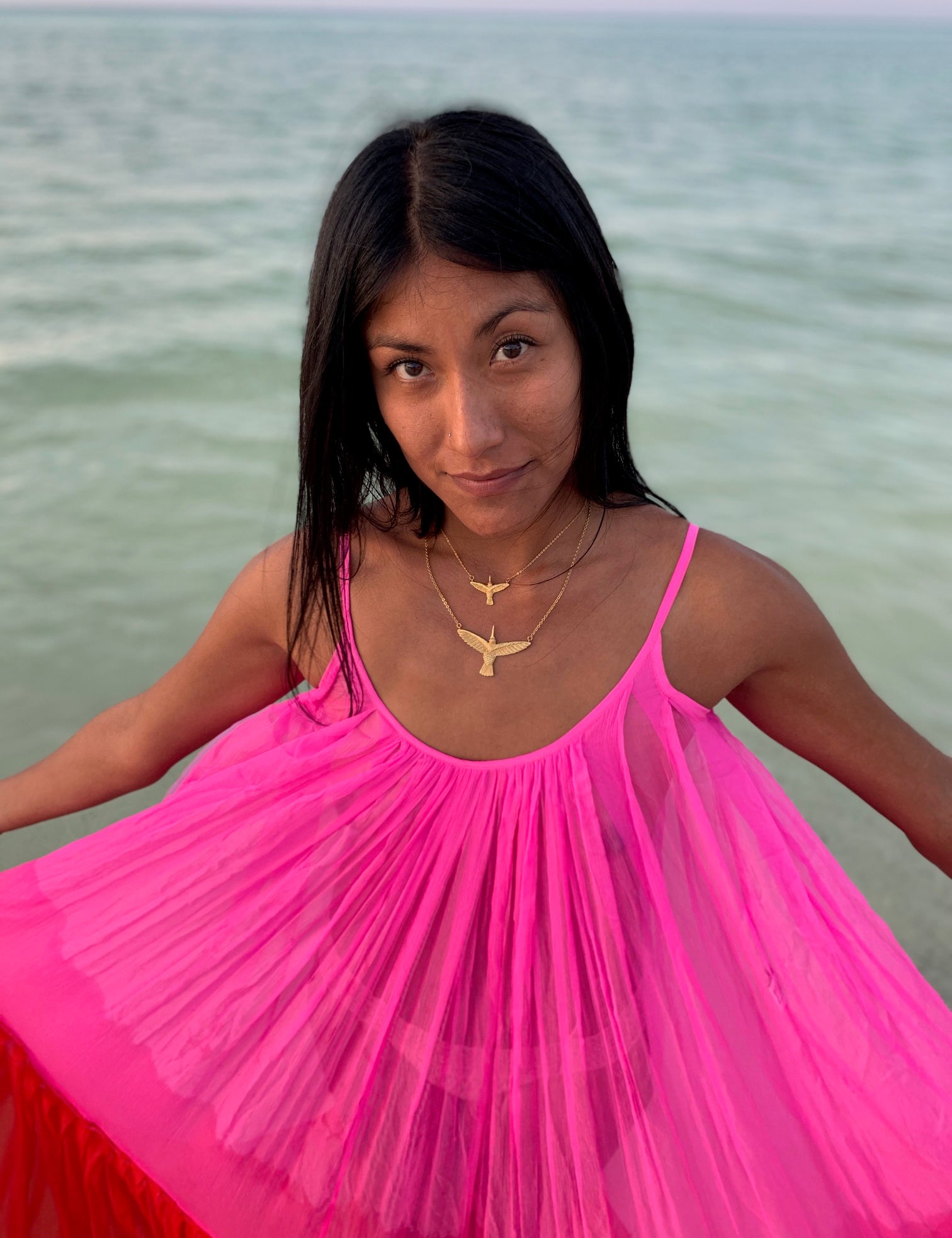 Small Necklace Huitzilin - Sophie Simone Designs