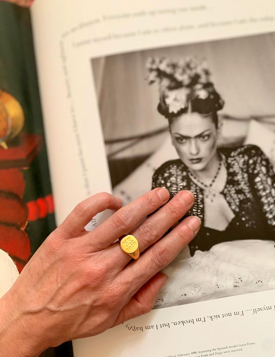 Ring Small Seal for Her - Sophie Simone Designs