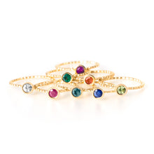 Load image into Gallery viewer, Rings IT Gold with Precious Stones - Sophie Simone Designs
