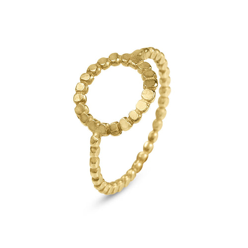 Ring Circle Gold - Sophie Simone Designs