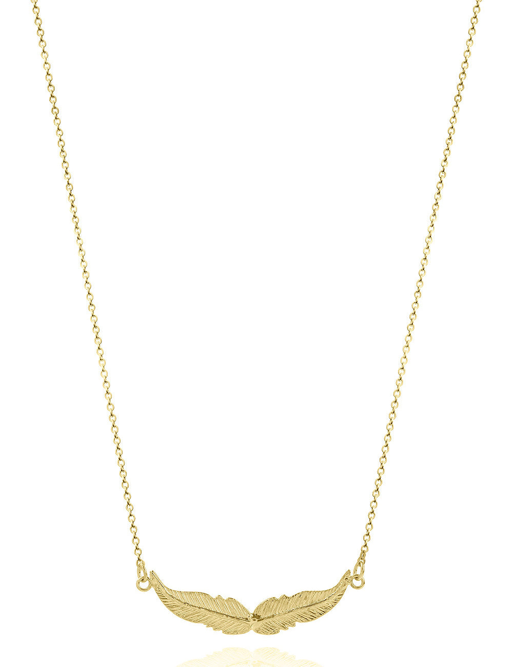 Necklace 14K Gold Wings - Sophie Simone Designs