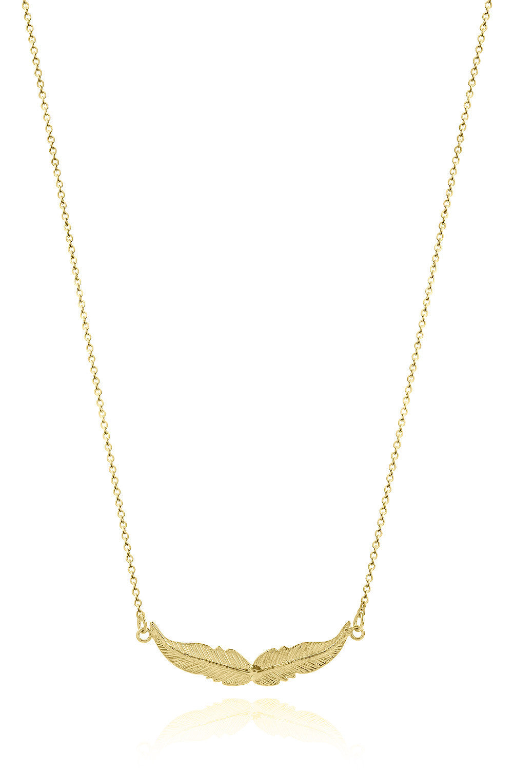 Necklace 14K Gold Wings - Sophie Simone Designs