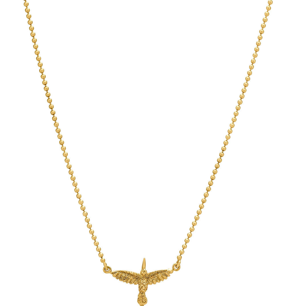 Necklace Hummingbird Mini 14K Gold