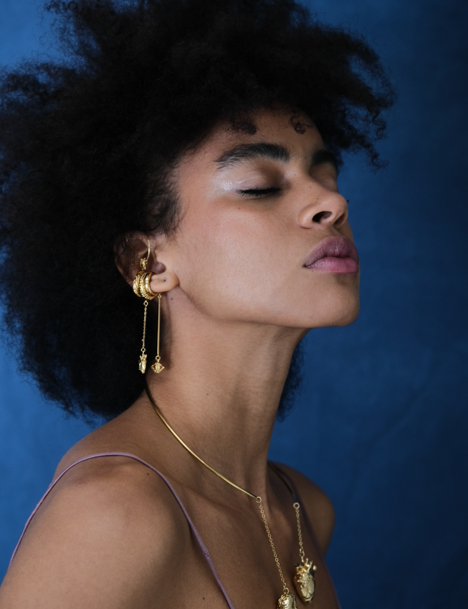 Earcuff Two Eyes - Sophie Simone Designs