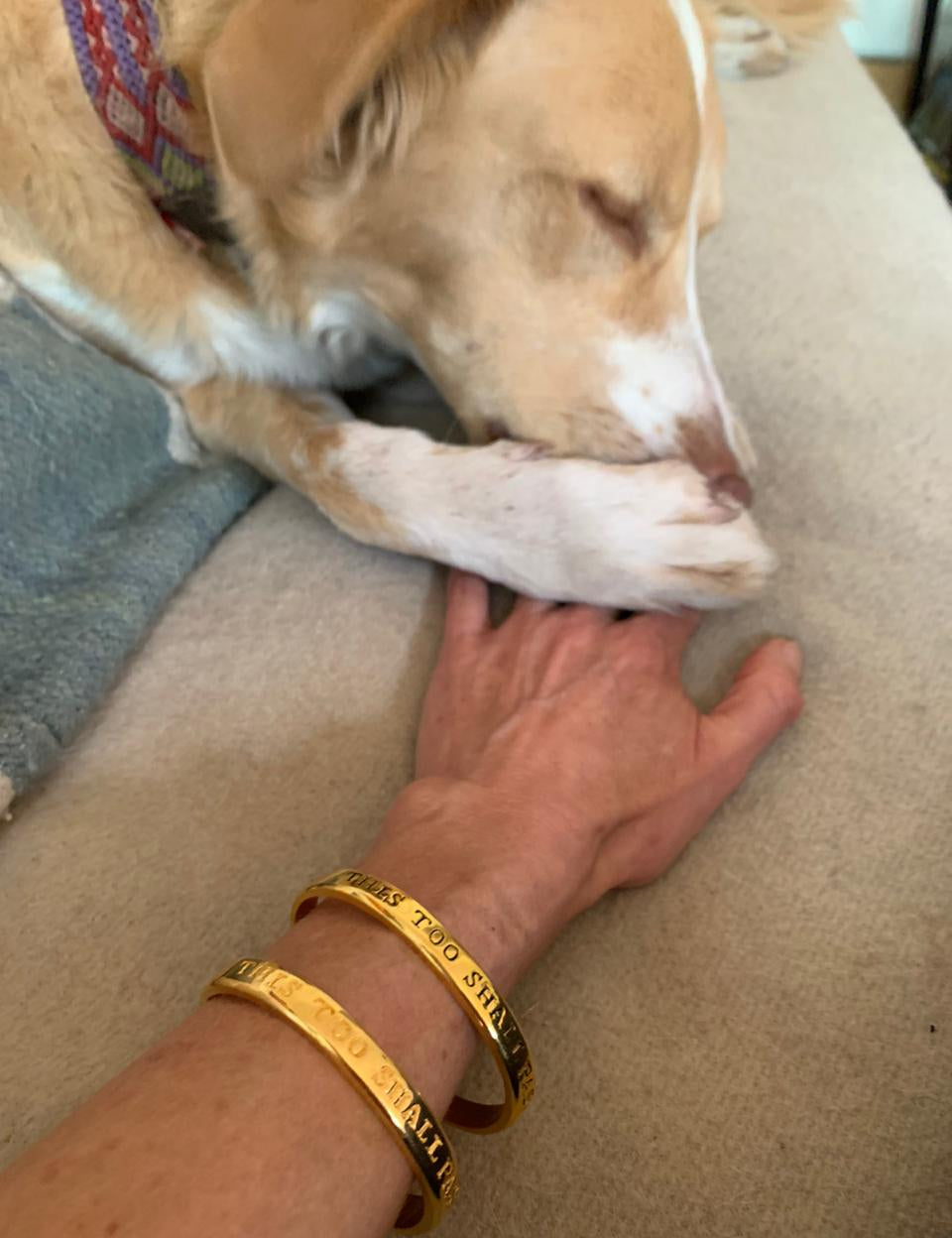 Bracelet This Too Shall Pass for Her - Sophie Simone Designs